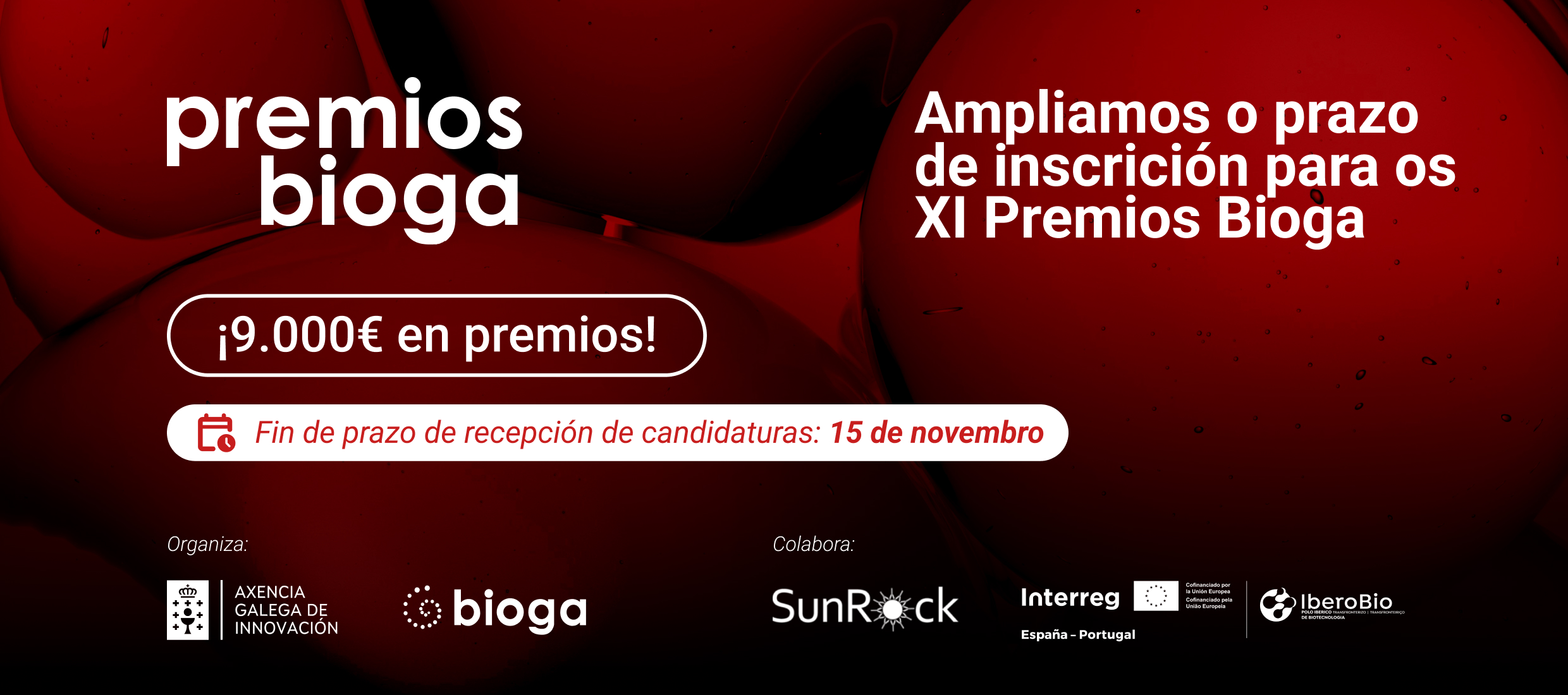 Ampliación plazo ata o 15 de novembro