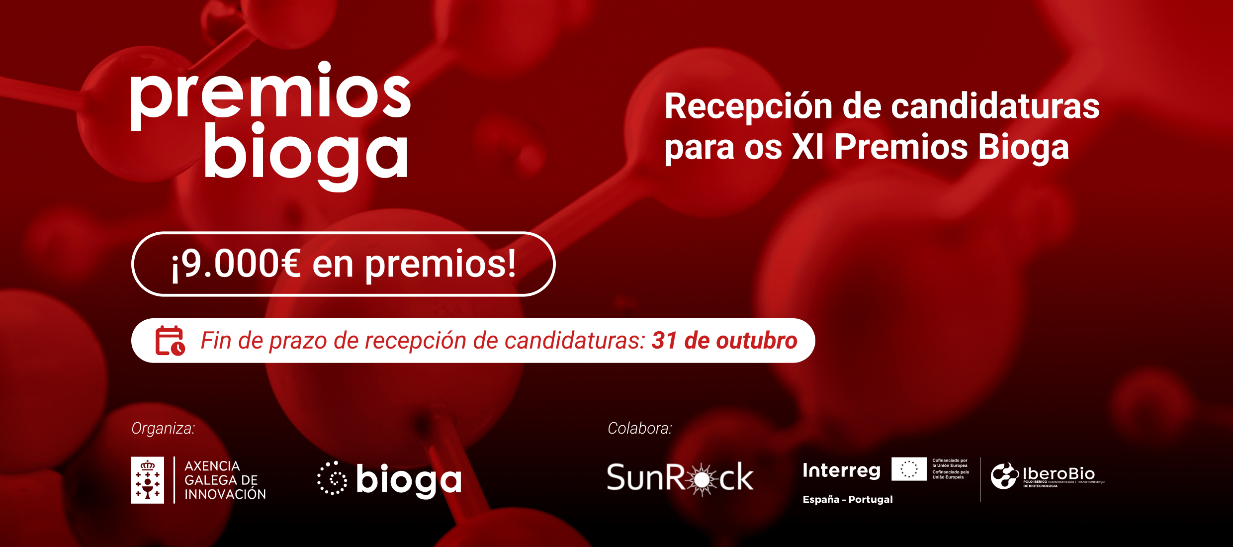 Banner XI Premios Bioga